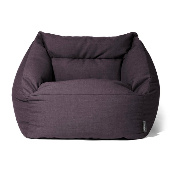 Fauteuil Pouf Maya - Sunbrella Bleu Marine 02