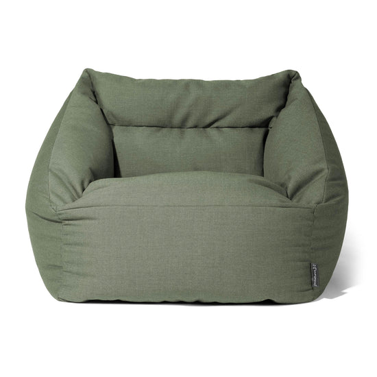 Fauteuil Pouf Maya - Sunbrella Olive 02