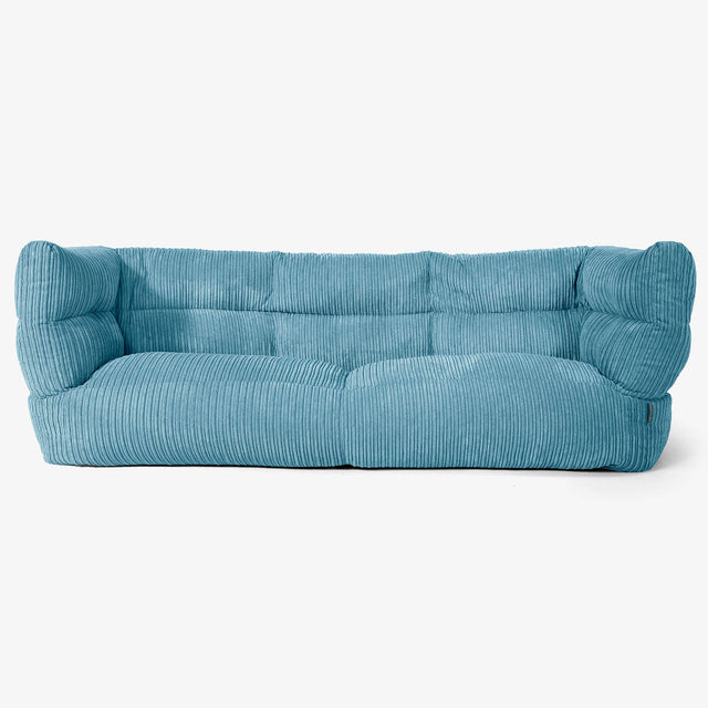 Canapé Pouf Louis 3 places Housse de Remplacement - Côtelé 01