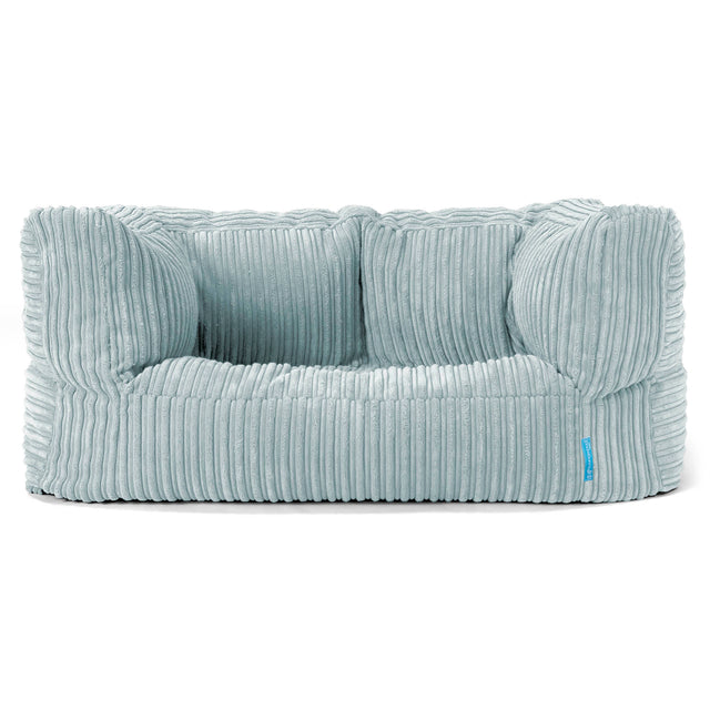 Canapé Enfant Albert 2-6 ans - Côtelé Verte Menthe 01