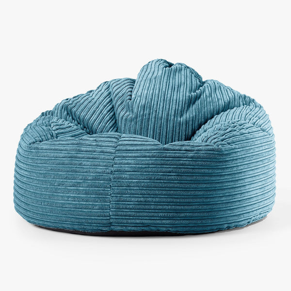 Pouf Poire, Archi Housse de Remplacement - Côtelé 01