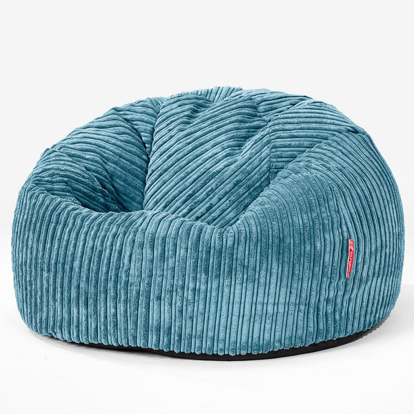 Pouf Poire Classique Housse de Remplacement - Côtelé 01