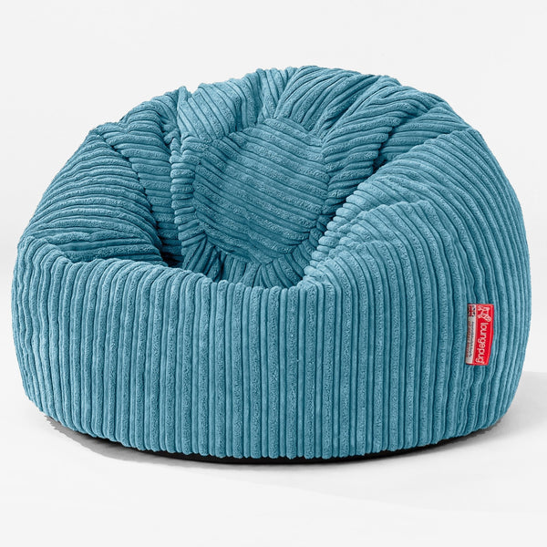 Pouf Poire Classique Enfant 1-5 ans Housse de Remplacement - Côtelé 01