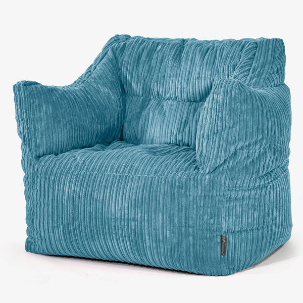 Fauteuil Pouf Victor Housse de Remplacement - Côtelé 01