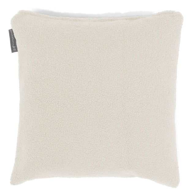 Housse de Coussin 47 x 47cm - Bouclé Ivoire 01