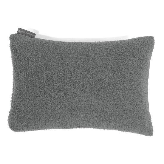 Housse de Coussin Rectangulaire 35 x 50cm - Bouclé Gris 01