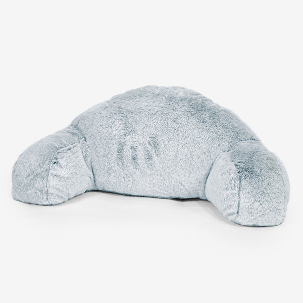 Coussin de Lecture avec Dossier pour Enfants Housse de Remplacement - Fausse Fourrure Lapin 01
