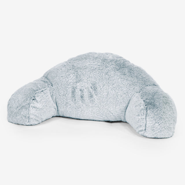 Coussin de Lecture avec Dossier pour Enfants Housse de Remplacement - Fausse Fourrure Lapin 01
