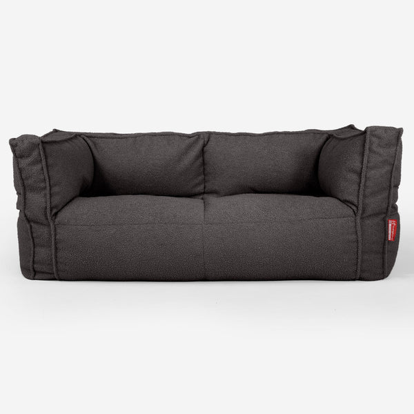 Canapé Pouf Albert 2 places Housse de Remplacement - Bouclé 01
