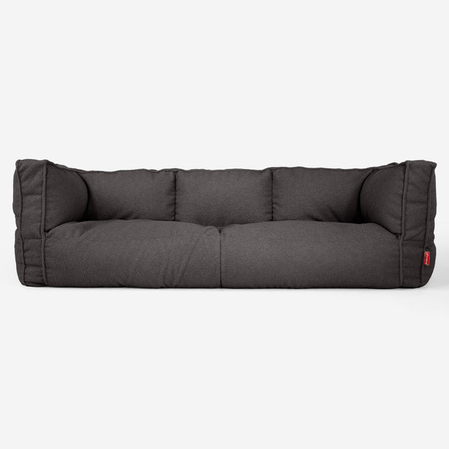 Canapé Pouf Albert 3 places Housse de Remplacement - Bouclé 01