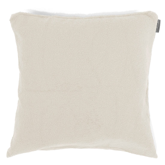 Grand Housse de Coussin 70 x 70cm - Bouclé Ivoire 01