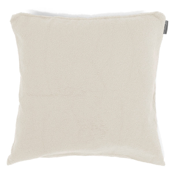 Grand Housse de Coussin 70 x 70cm - Bouclé Ivoire 01