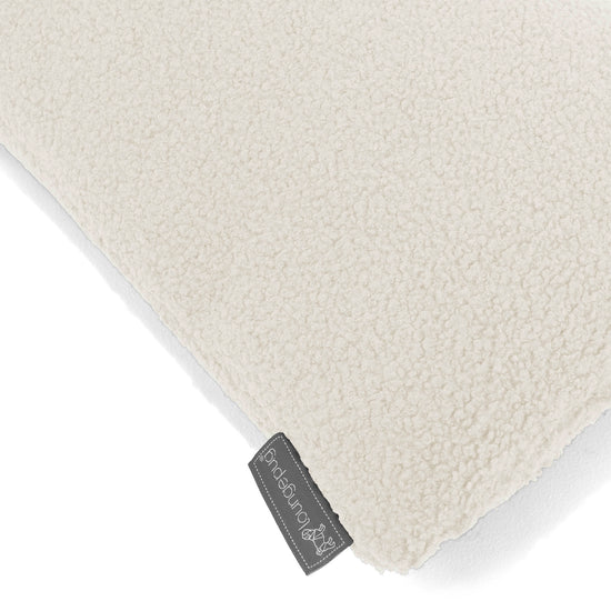 Grand Housse de Coussin 70 x 70cm - Bouclé Ivoire 02