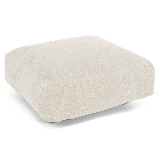Grand Coussin de Sol - Bouclé Ivoire 01
