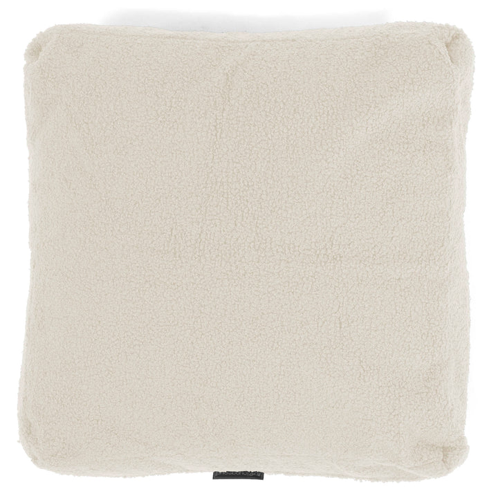 Grand Coussin de Sol - Bouclé Ivoire 02