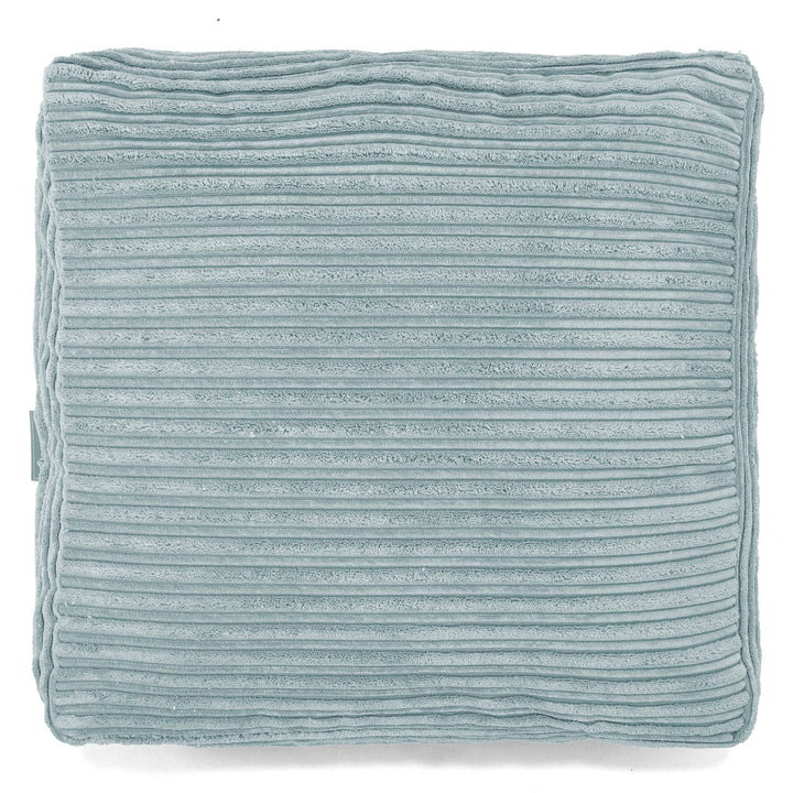 Grand Coussin de Sol - Côtelé Verte Menthe 03