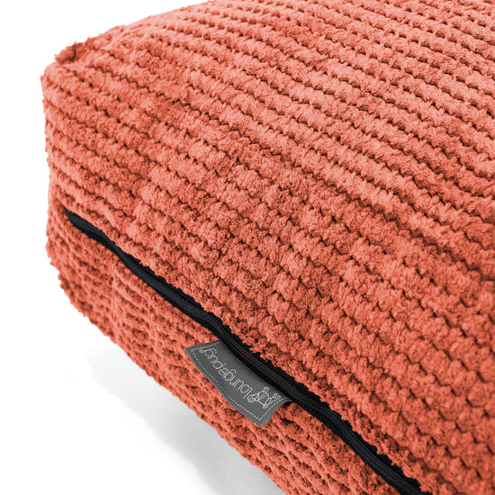 Grand Coussin de Sol - Pompon Citrouille 02