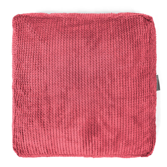 Grand Coussin de Sol - Pompon Rouge pastel 03