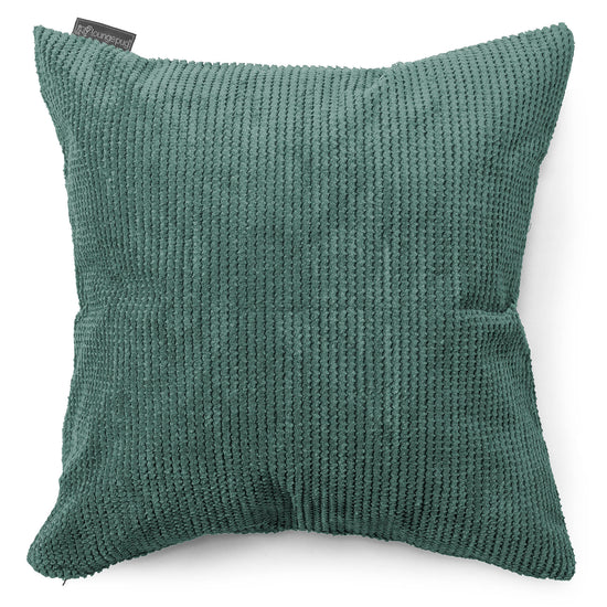 Grand Housse de Coussin 70 x 70cm - Pompon Vert Mousse 01