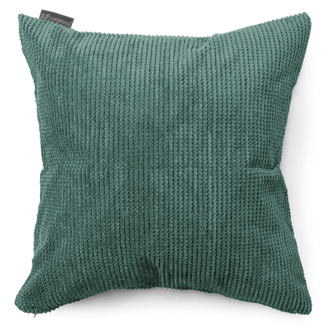 Grand Housse de Coussin 70 x 70cm - Pompon Vert Mousse 01