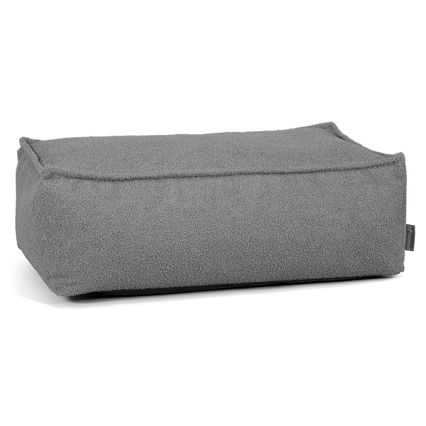 Gros Repose Pied - Bouclé Gris
