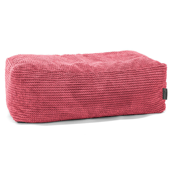 Gros Repose Pied - Pompon Rouge pastel 01
