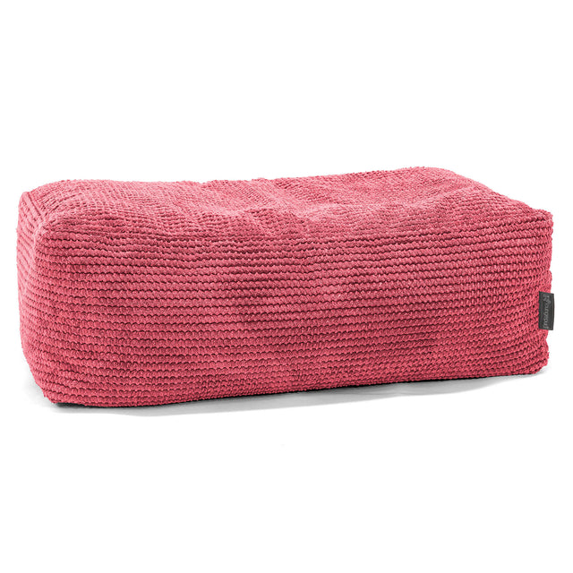 Gros Repose Pied - Pompon Rouge pastel 01