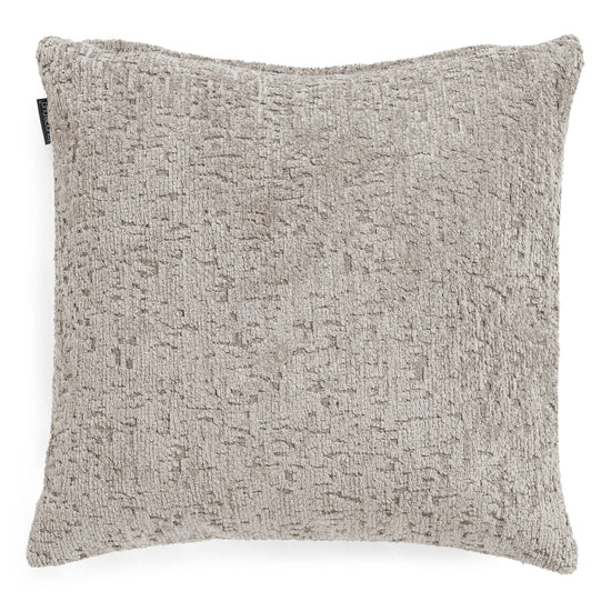 Housse de Coussin 47 x 47cm - Chenille Luxe Gris 01
