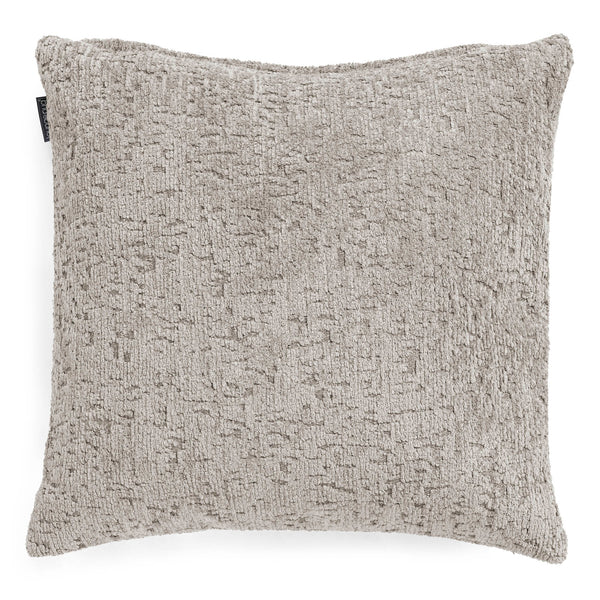 Housse de Coussin 47 x 47cm - Chenille Luxe Gris 01