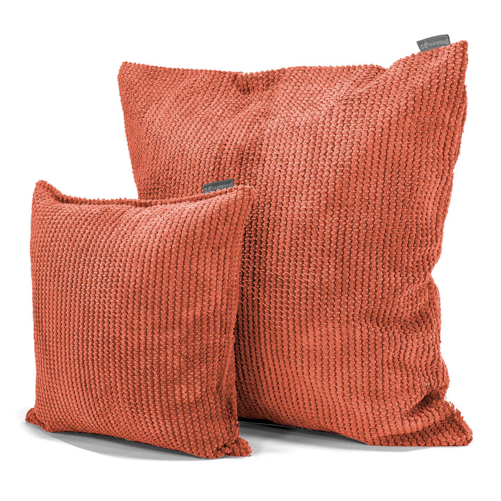 Housse de Coussin 47 x 47cm - Pompon Citrouille 02