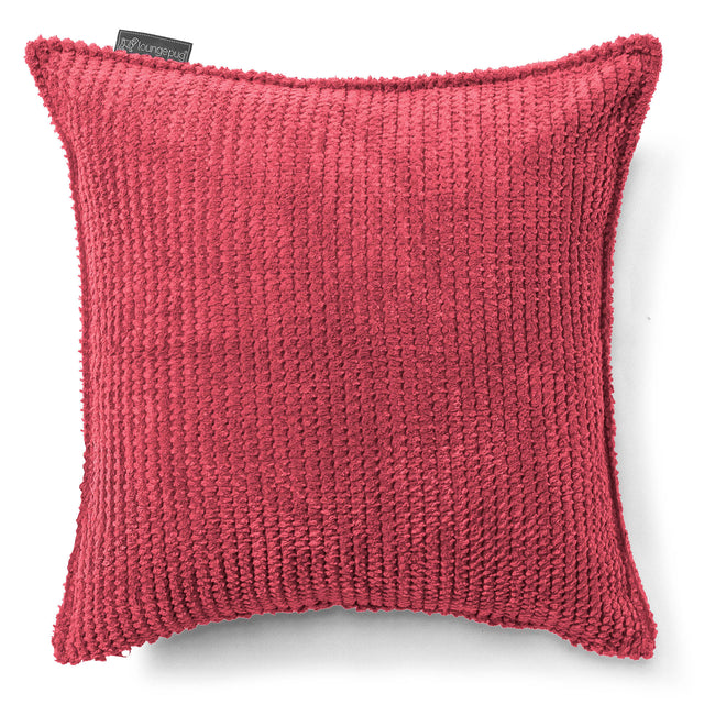 Housse de Coussin 47 x 47cm - Pompon Rouge pastel 01