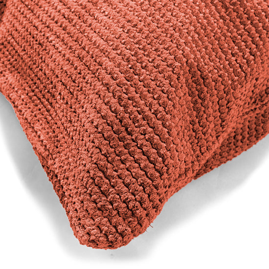 Housse de Coussin Rectangulaire 35 x 50cm - Pompon Citrouille 02