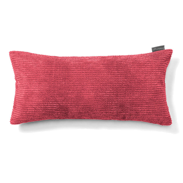 Housse de Coussin Rectangulaire Géant 40 x 70cm - Pompon Rouge pastel 01