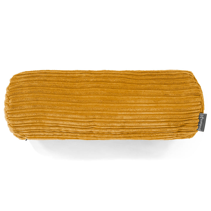 Housse de Traversin 20 x 55cm - Côtelé Miel doré 02