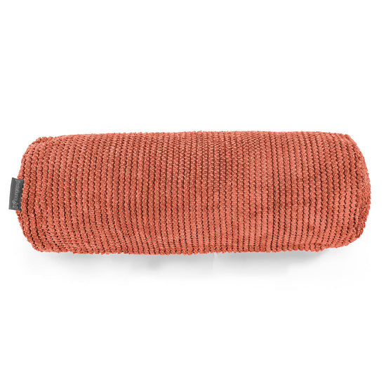 Housse de Traversin 20 x 55cm - Pompon Citrouille 02