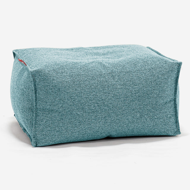 Petit Repose Pied Housse de Remplacement - Interalli Laine 01