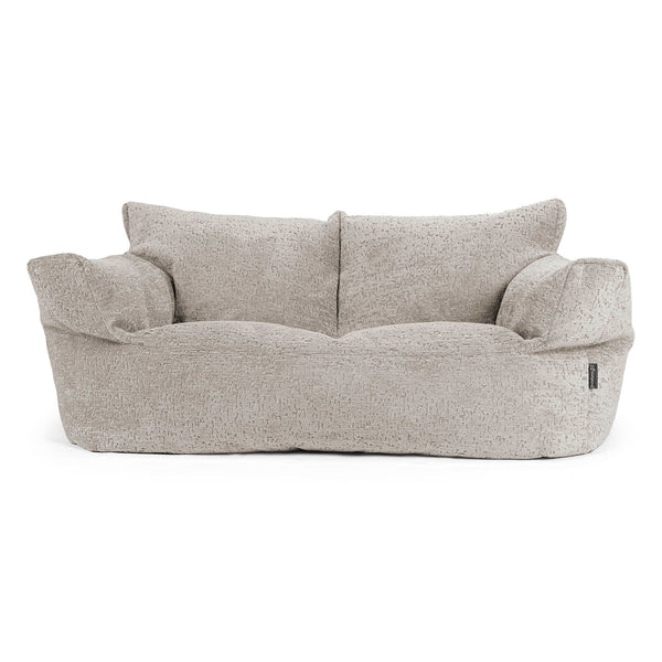Joséphine Canapé Pouf - Chenille Luxe Gris 01