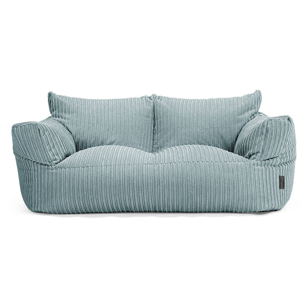 Joséphine Canapé Pouf - Côtelé Vert Menthe 01
