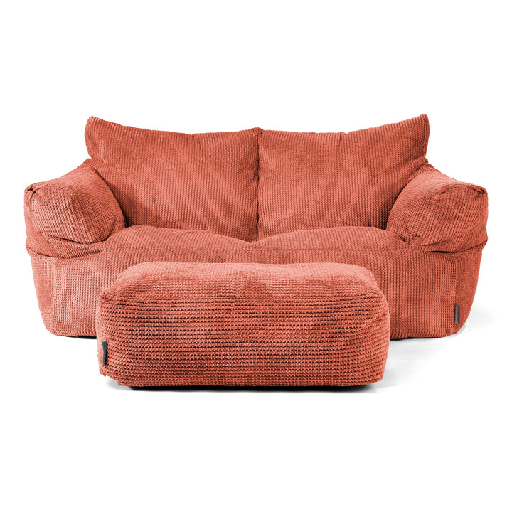 Joséphine Canapé Pouf - Pompon Citrouille 02