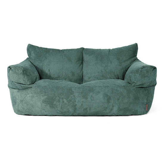 Joséphine Canapé Pouf - Pompon Vert Mousse 01