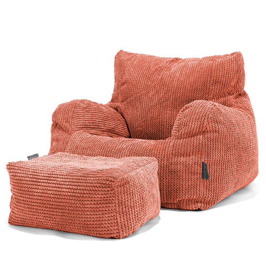 Joséphine Pouf Fauteuil Design - Pompon Citrouille 02