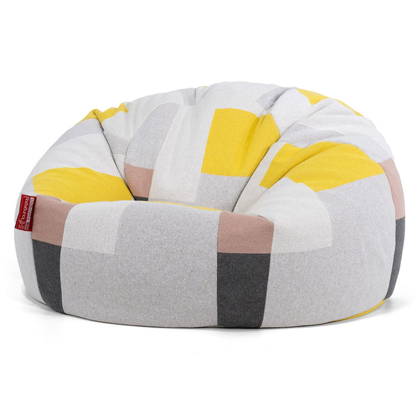 Pouf Poire Classique Housse de Remplacement - Tricoté 01