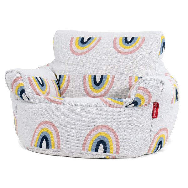 Fauteuil Pouf Bambin 1-3 ans Housse de Remplacement - Tricoté 01