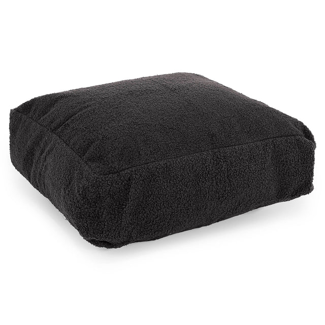 Grand Coussin de Sol Housse de Remplacement - Bouclé 01