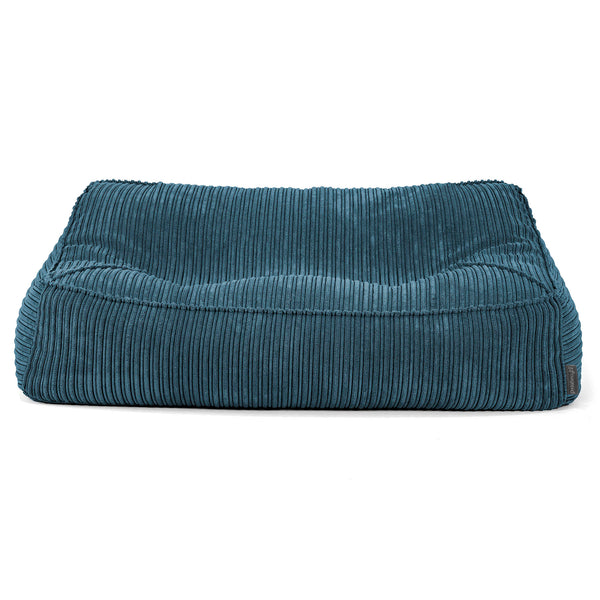 Le Canapé Pouf Doudou - Côtelé Bleu Marine 01