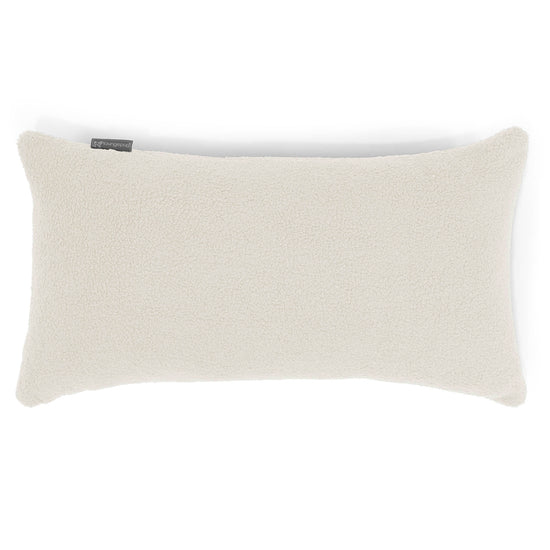 Housse de Coussin Rectangulaire Géant 40 x 70cm - Bouclé Ivoire 01