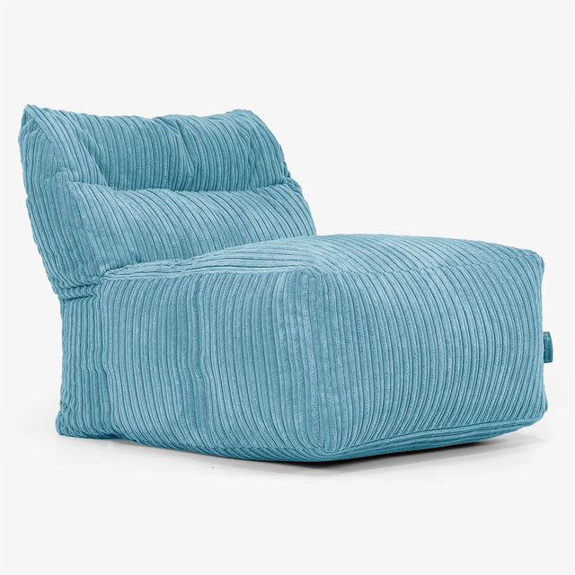 Modulaire Canapé Pouf, Élément Central Housse de Remplacement - Côtelé 01