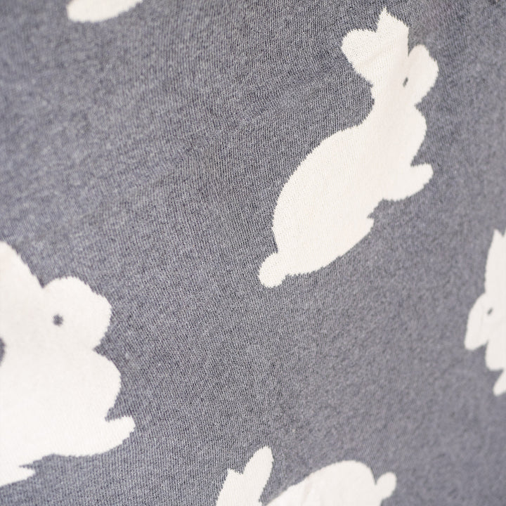 Couverture / Plaid - Tricoté Rabbit 03