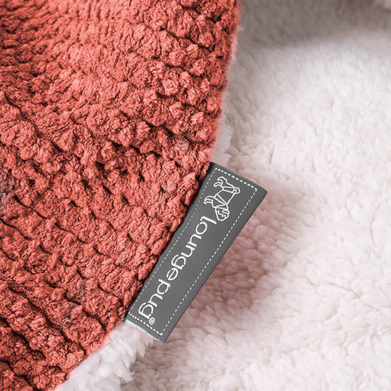 Plaid / Couverture Sherpa - Pompon Citrouille 04