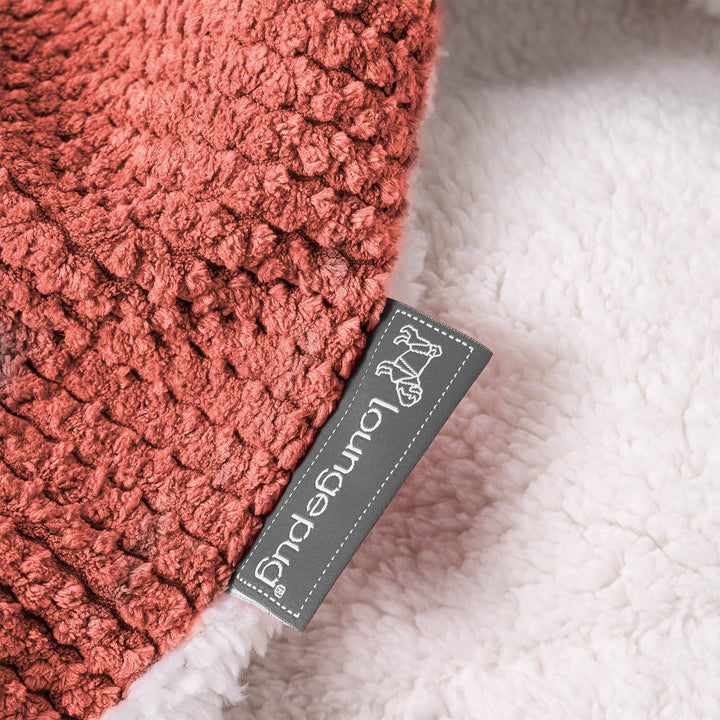 Plaid / Couverture Sherpa - Pompon Citrouille 04